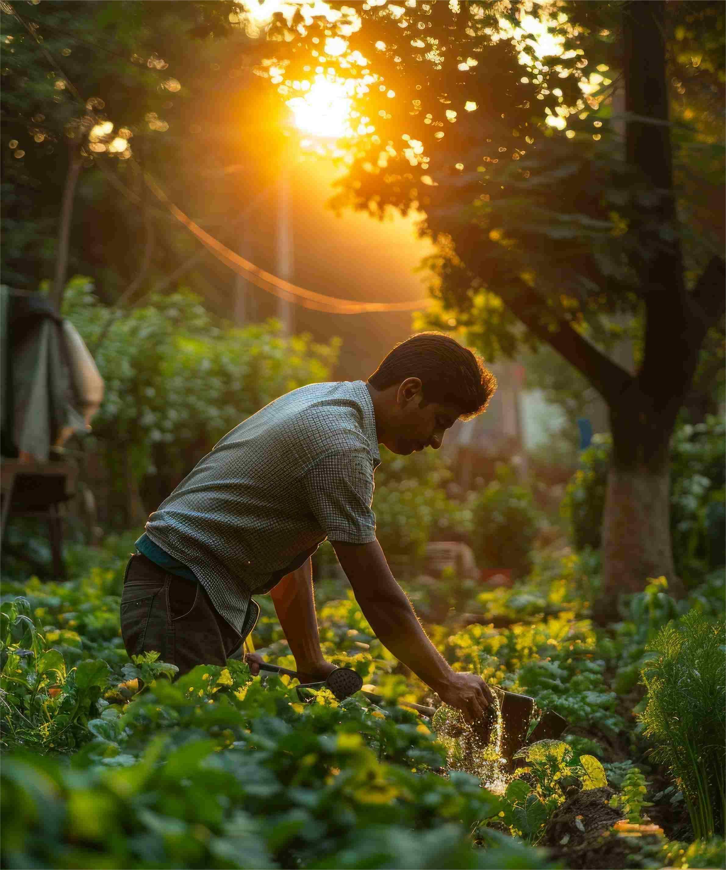 Oragnic farming at e-beru